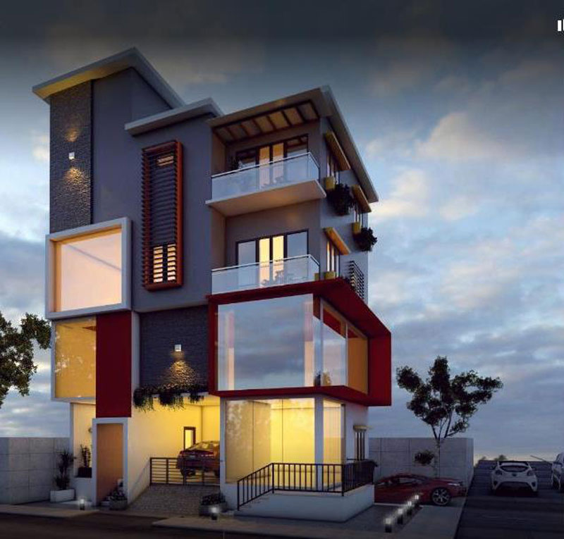 Residence-for-KV-Chacko-@Begur-Bangalore,-Area-2500--Sqft